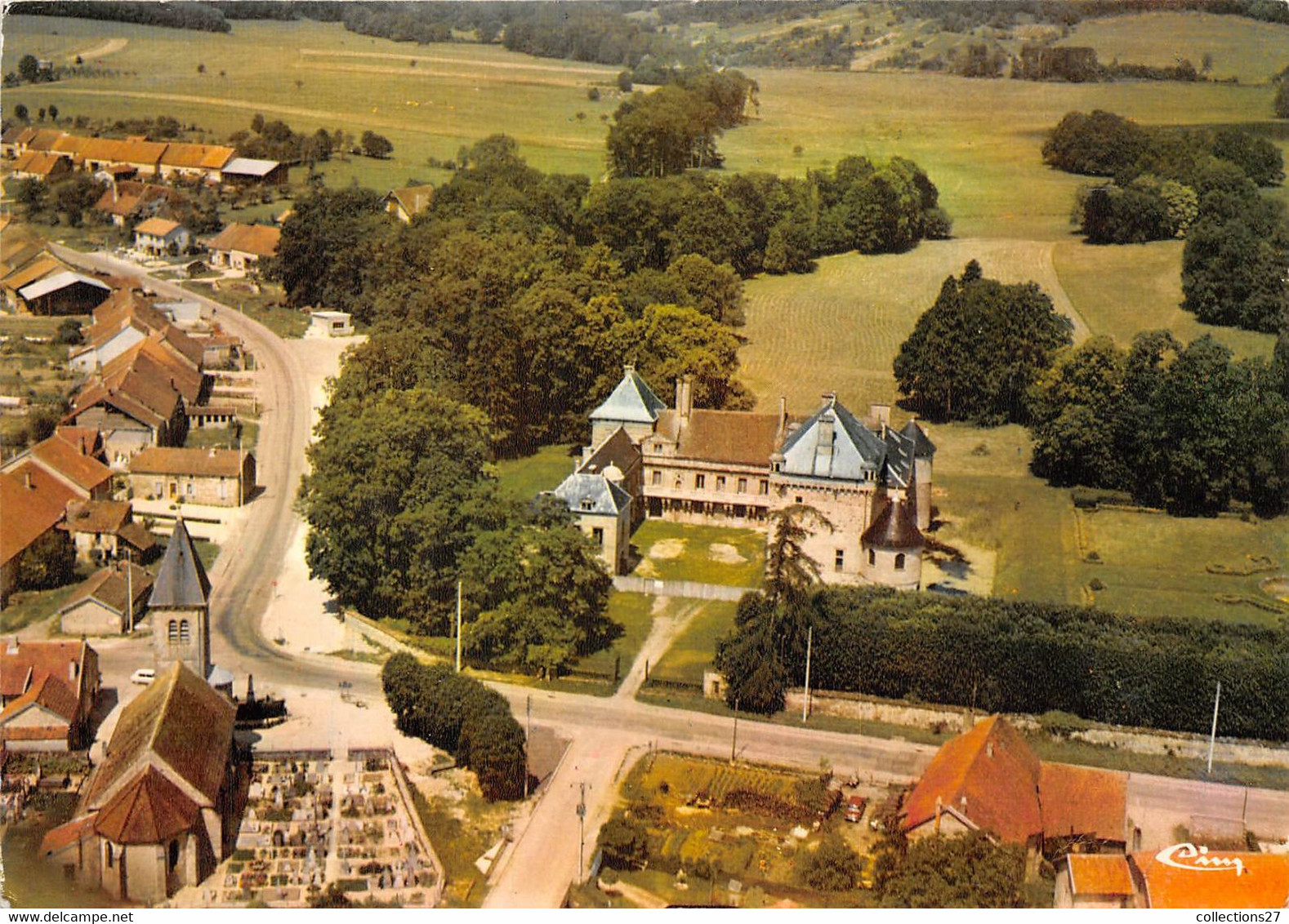 52-LE-PAILLY- AU PREMIER PLAN LE CHÂTEAU - Eclaron Braucourt Sainte Liviere