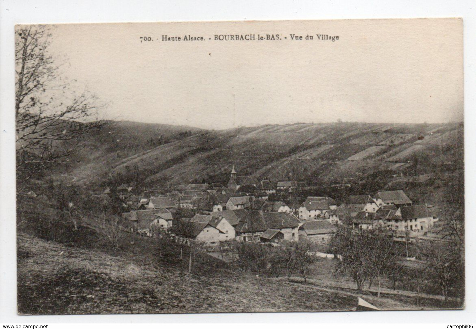 - CPA BOURBACH-LE-BAS (68) - Vue Du Village - Edition Chadourne 700 - - Sonstige & Ohne Zuordnung