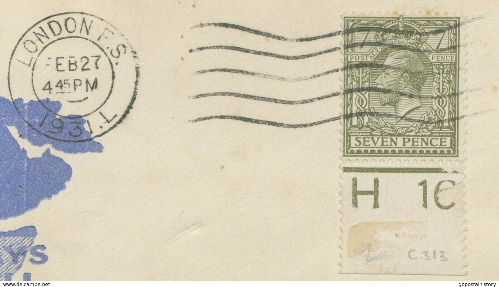 GB 1931 First Flight Imperial Airways England-Africa LONDON -KAMPALA NEW POSTAGE - ....-1951 Pre Elizabeth II