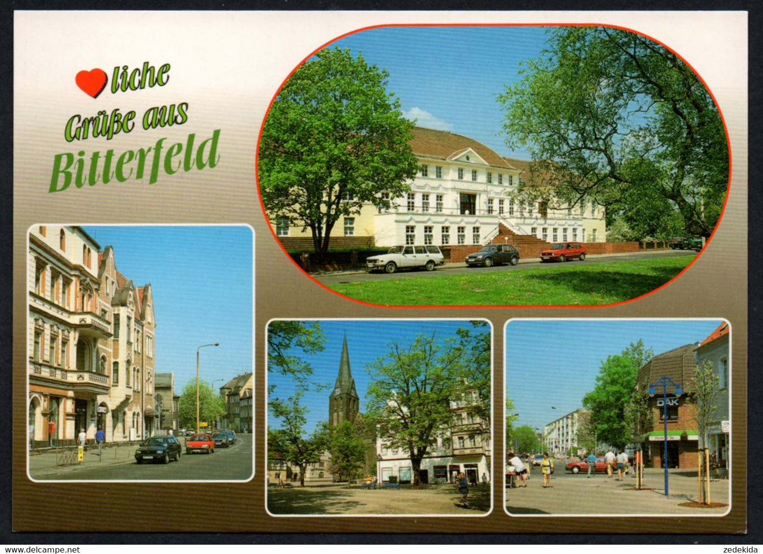 E9400 - TOP Bitterfeld - Bild Und Heimat Reichenbach Qualitätskarte - Bitterfeld