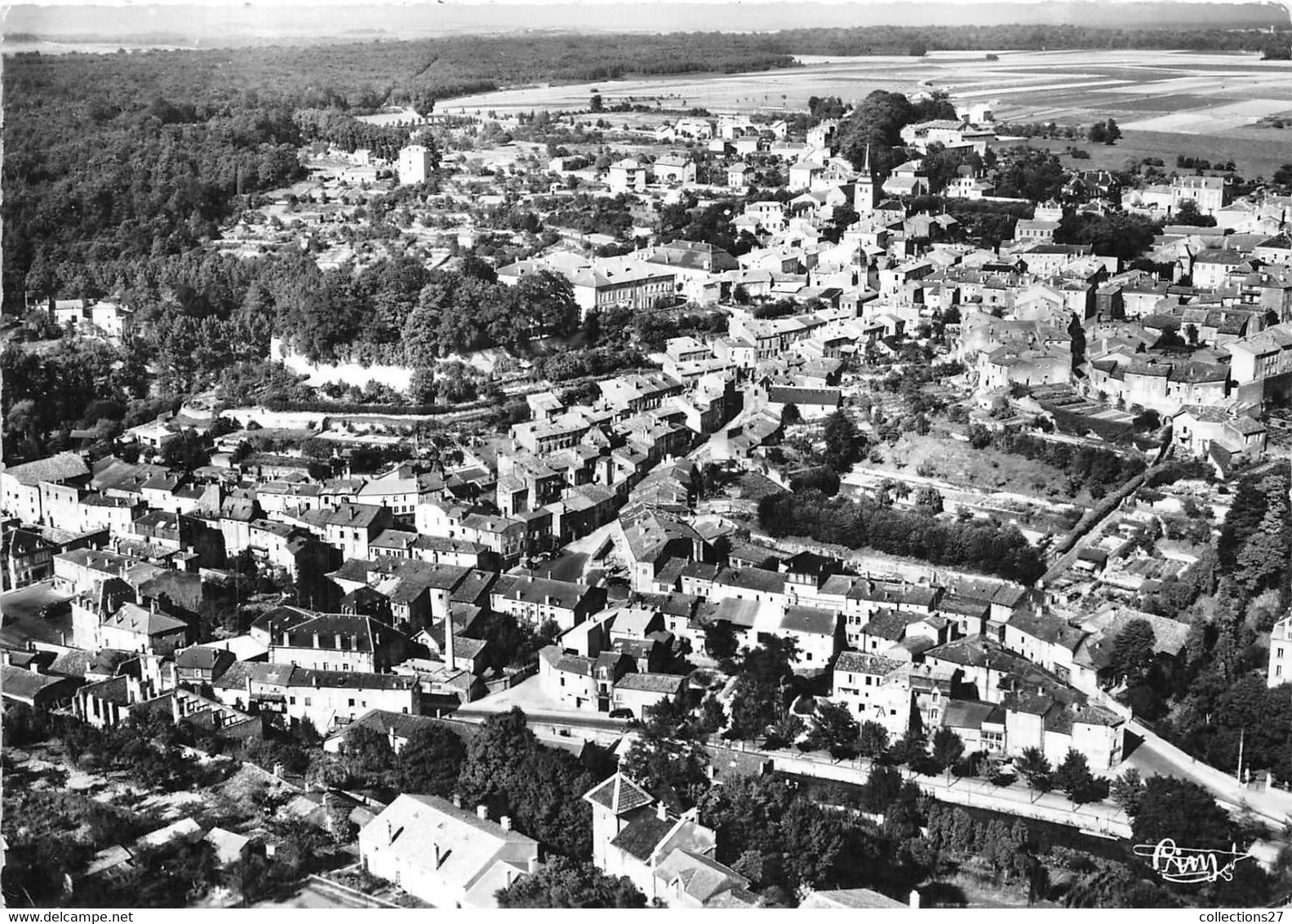 54-BRIEY-VUE GENERALE AERIENNE - Briey