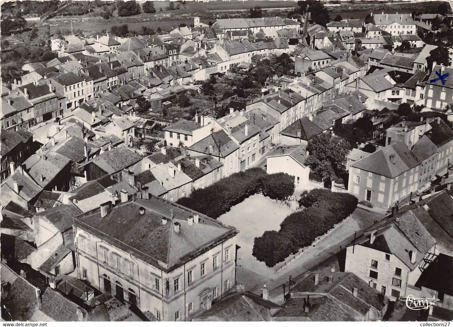 54-BLAMONT-VUE GENERALE AERIENNE - Blamont