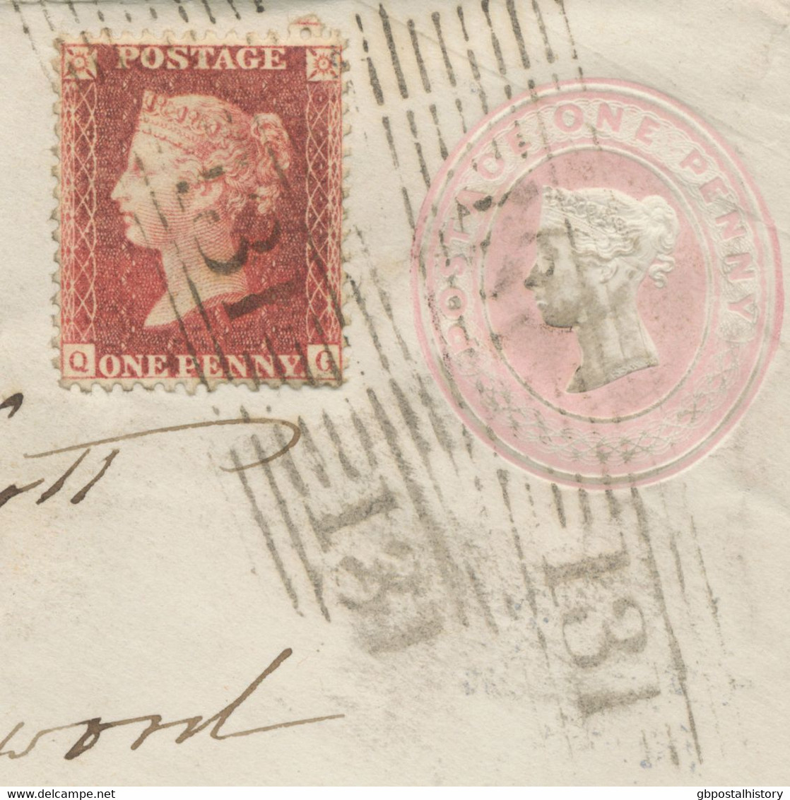 GB „131“ Very Rare Experimental Scottish Numeral (EDINBURGH Roller Cancellation) - Escocia