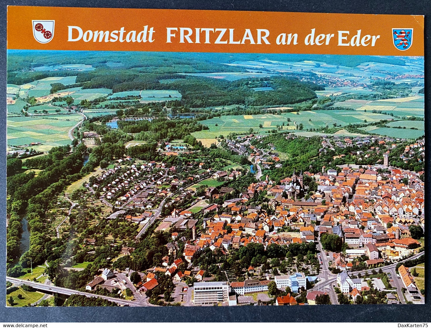 Fritzlar An Der Eder Domstadt/ Flugaufnahme - Fritzlar