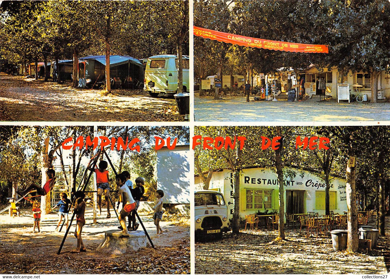 66-ARGELES- CAMPING DU FRONT DE MER - MULTIVUES - Argeles Sur Mer