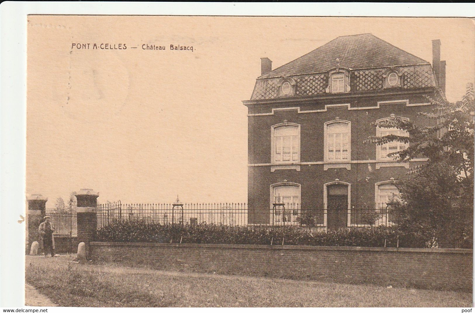 Pont-à-Celles : Château Balsacq --- 1928 - Pont-a-Celles