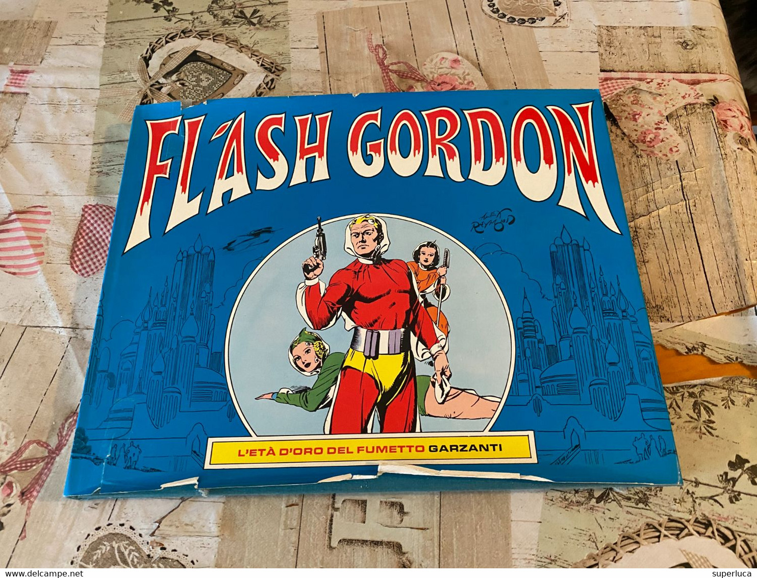 8-FLASH GORDON-(EDIZIONE  L ETA D'ORO DEL FUMETTI-GARZANTI-ED.1968) - Super Heroes