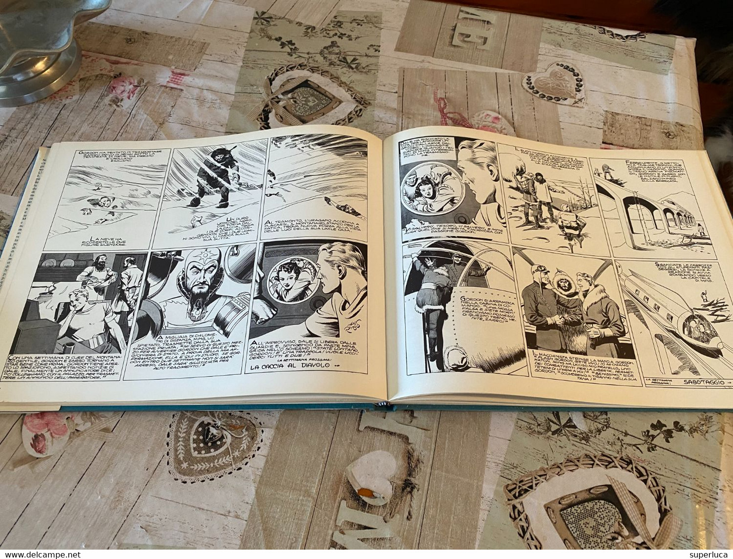 8-FLASH GORDON-(EDIZIONE  L ETA D'ORO DEL FUMETTI-GARZANTI-ED.1968) - Super Heroes