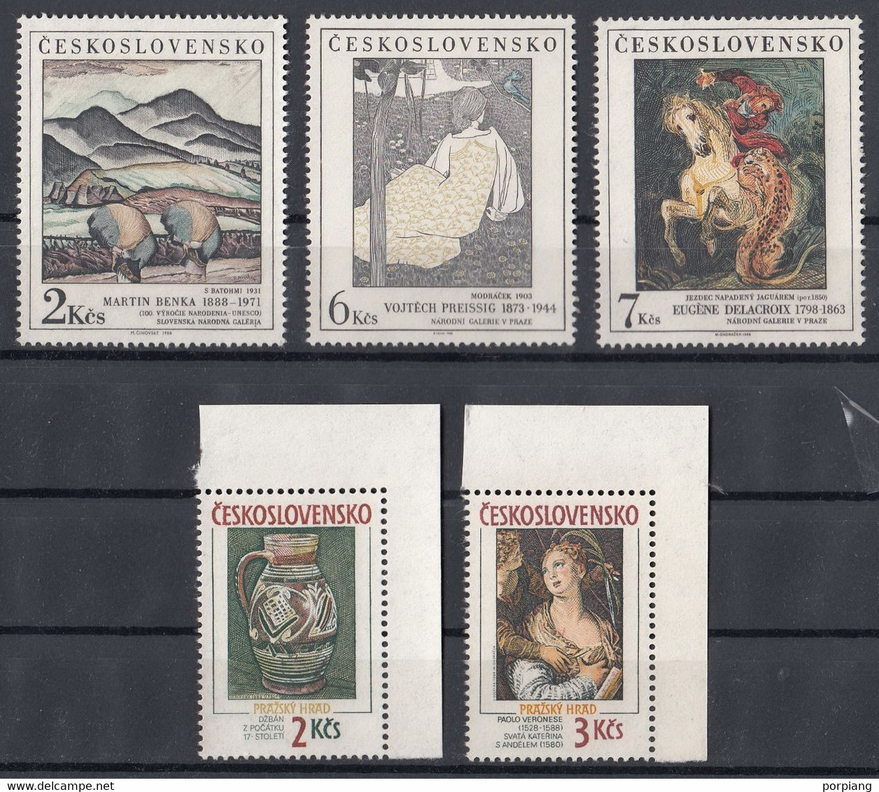 CSSR 1988 Mi 2974 – 2981 MNH - Other & Unclassified