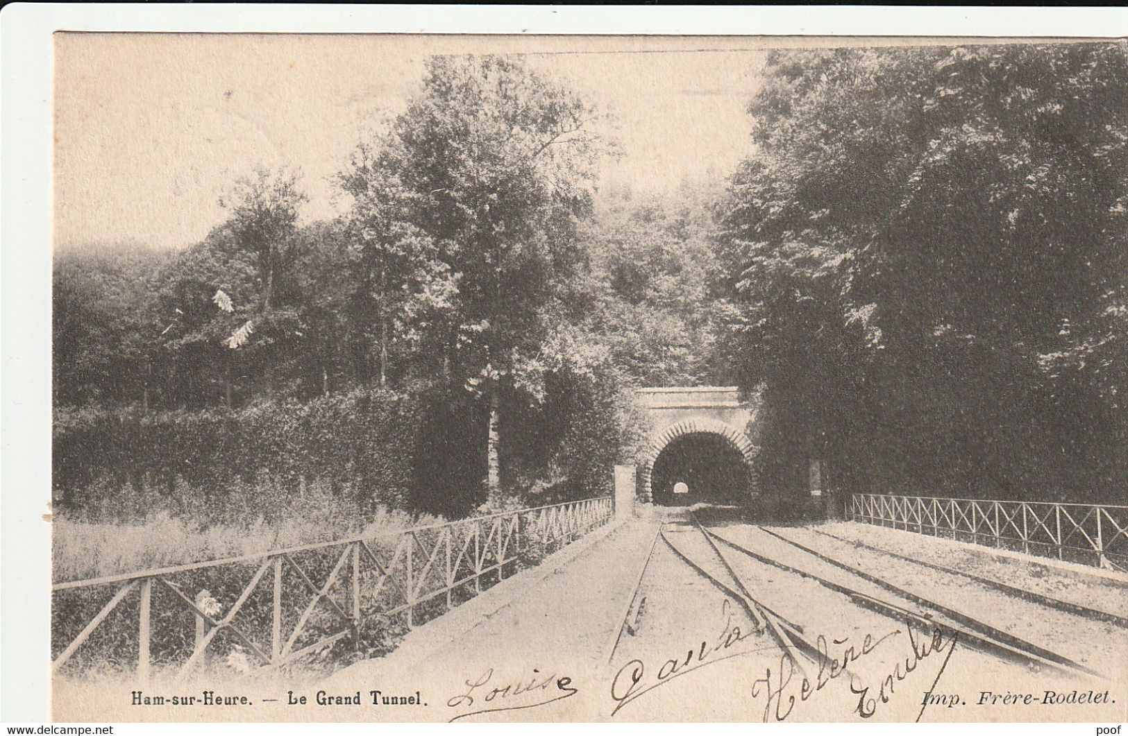 Ham-sur-Heure : Le Grand Tunnel  ---- 1903 - Ham-sur-Heure-Nalinnes