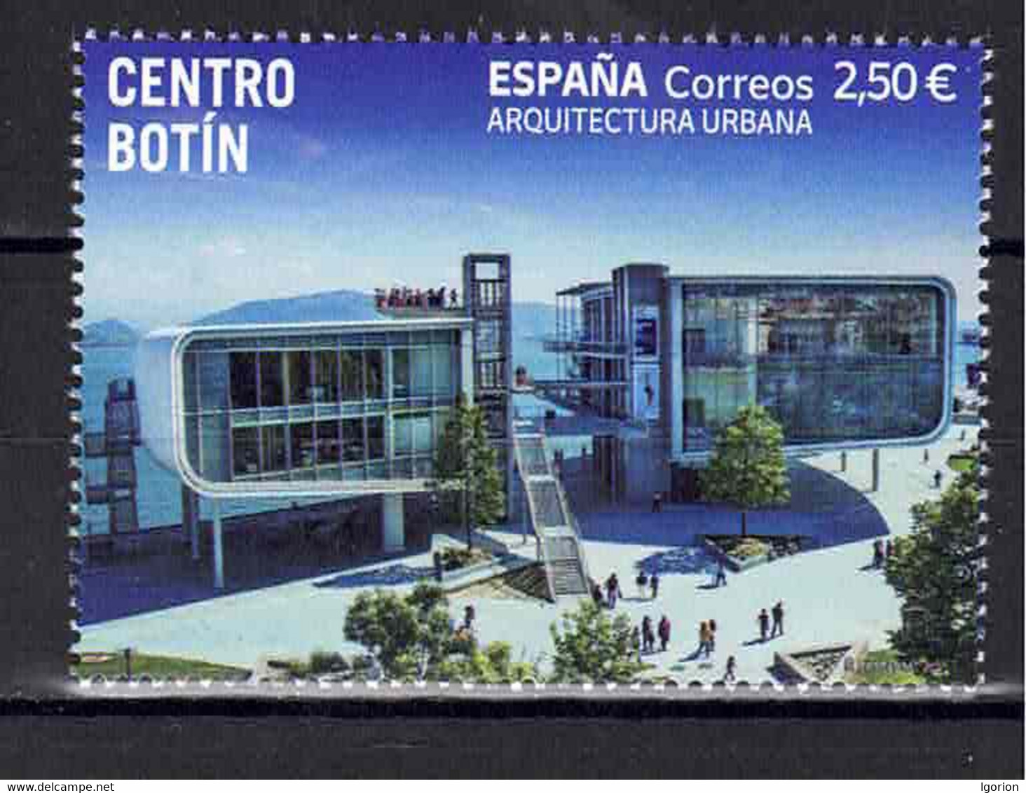 ESPAÑA 2021  ** MNH ED. 5476 ARQUITECTURA URBANA. CENTRO BOTIN - Neufs