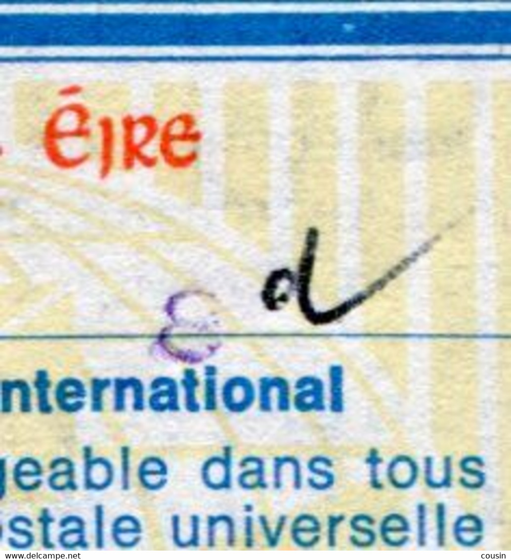 IRLANDE   International Reply Coupon / Coupon Réponse International   8 / 6 P. - Entiers Postaux