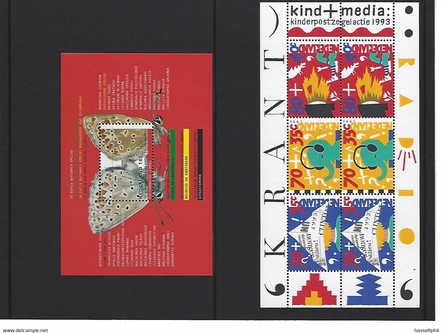 NEDERLAND  1993 VOLLEDIGE JAAR -  Postfris - Ongebruikt - Annate Complete