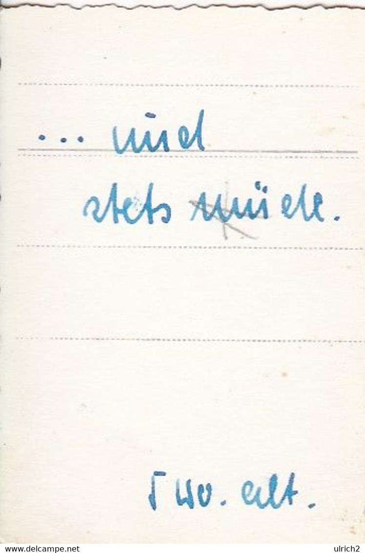 Foto  Gähnendes Kleinkind Und Erwachsener - Ca. 1950 - 8*5cm (55231) - Unclassified