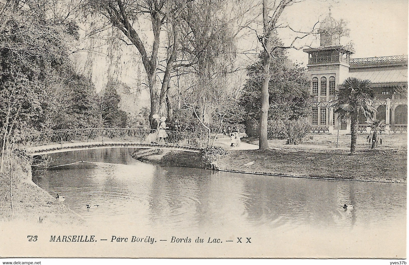 MARSEILLE - Parc Borely - Bord De Lac - Parcs Et Jardins