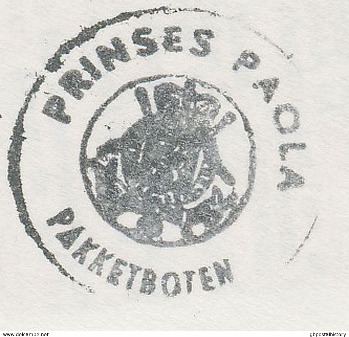 GB 1974 Combined Ship Mail / First Flight Cover W. Princess Paola Pakketboten - Briefe U. Dokumente
