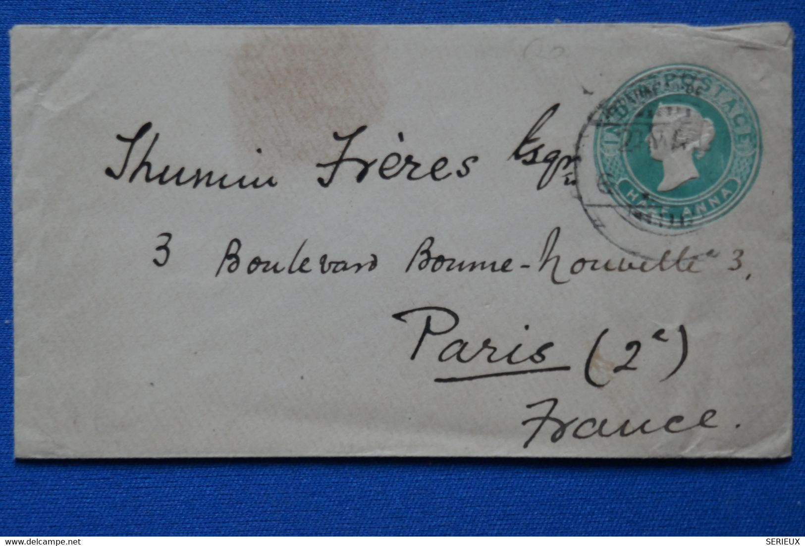 C INDIA BELLE LETTRE 1900 VOYAGEE   A PARIS  + AFFRANCHISSEMENT INTERESSANT - Other & Unclassified