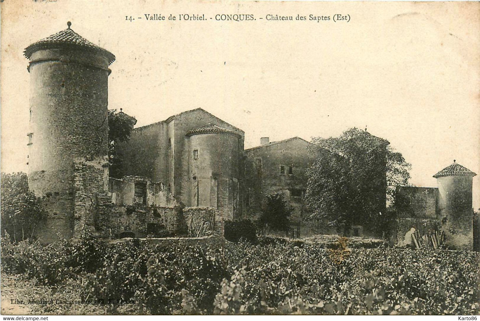 Conques * Le Château Des Saptes - Conques Sur Orbiel