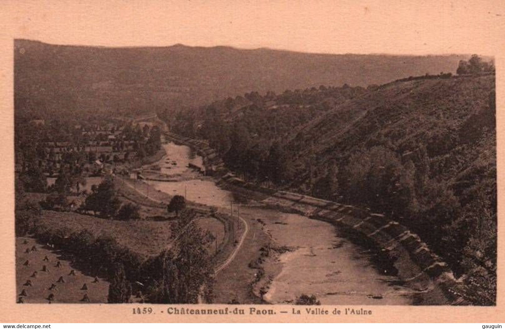 CPA - CHATEAUNEUF Du FAOU - La Vallée De L'Aulne ... Lot De 3 Cartes - Edition Le Doaré - Châteauneuf-du-Faou