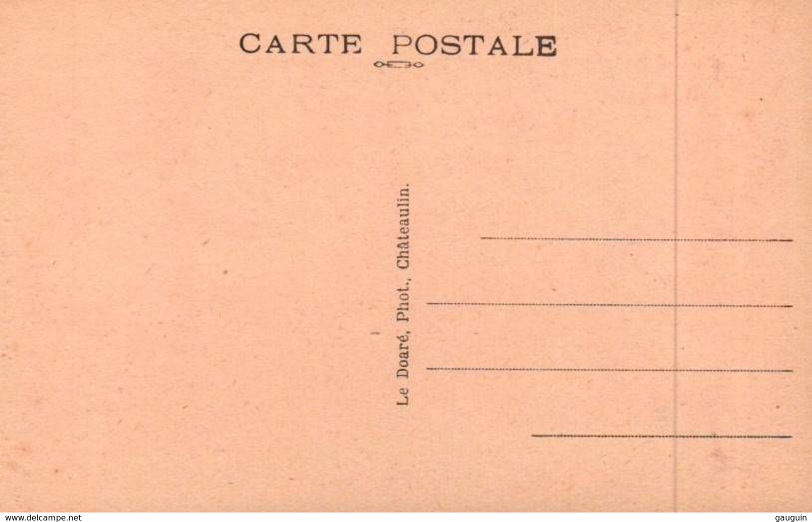 CPA - CHATEAUNEUF Du FAOU - La Vallée De L'Aulne ... Lot De 3 Cartes - Edition Le Doaré - Châteauneuf-du-Faou