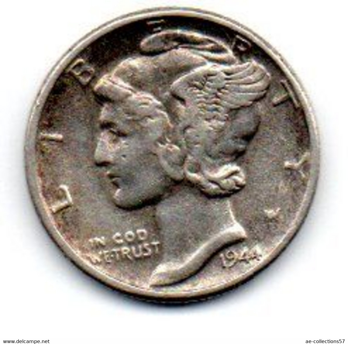 USA Dime 1944 Mercury TTB+ - 1916-1945: Mercury