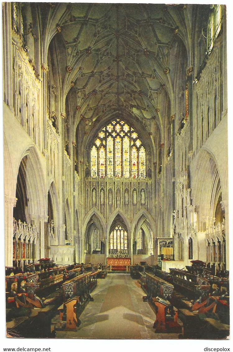 A4320 Wells (Somerset) - Cathedral Church Of St. Andrew O Cathedral Of St. Andrew In Wells - The Choir / Viaggiata 1965 - Wells