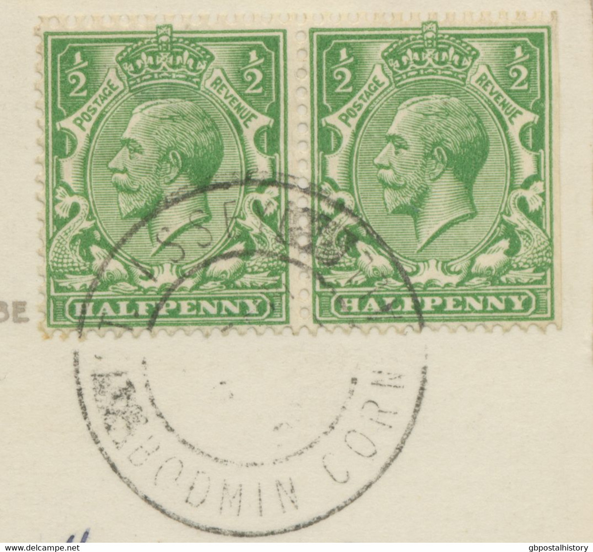 GB VILLAGE POSTMARKS „ST. ISSEY / BODMIN CORNWALL“ (WADEBRIDGE) Double Ring 1934 - Storia Postale