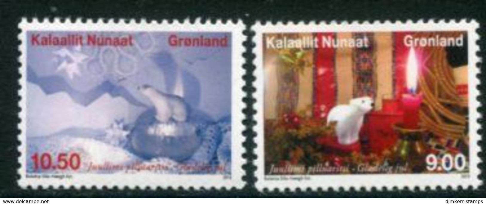 GREENLAND 2013 Christmas MNH / **.  Michel 653-54 - Ungebraucht