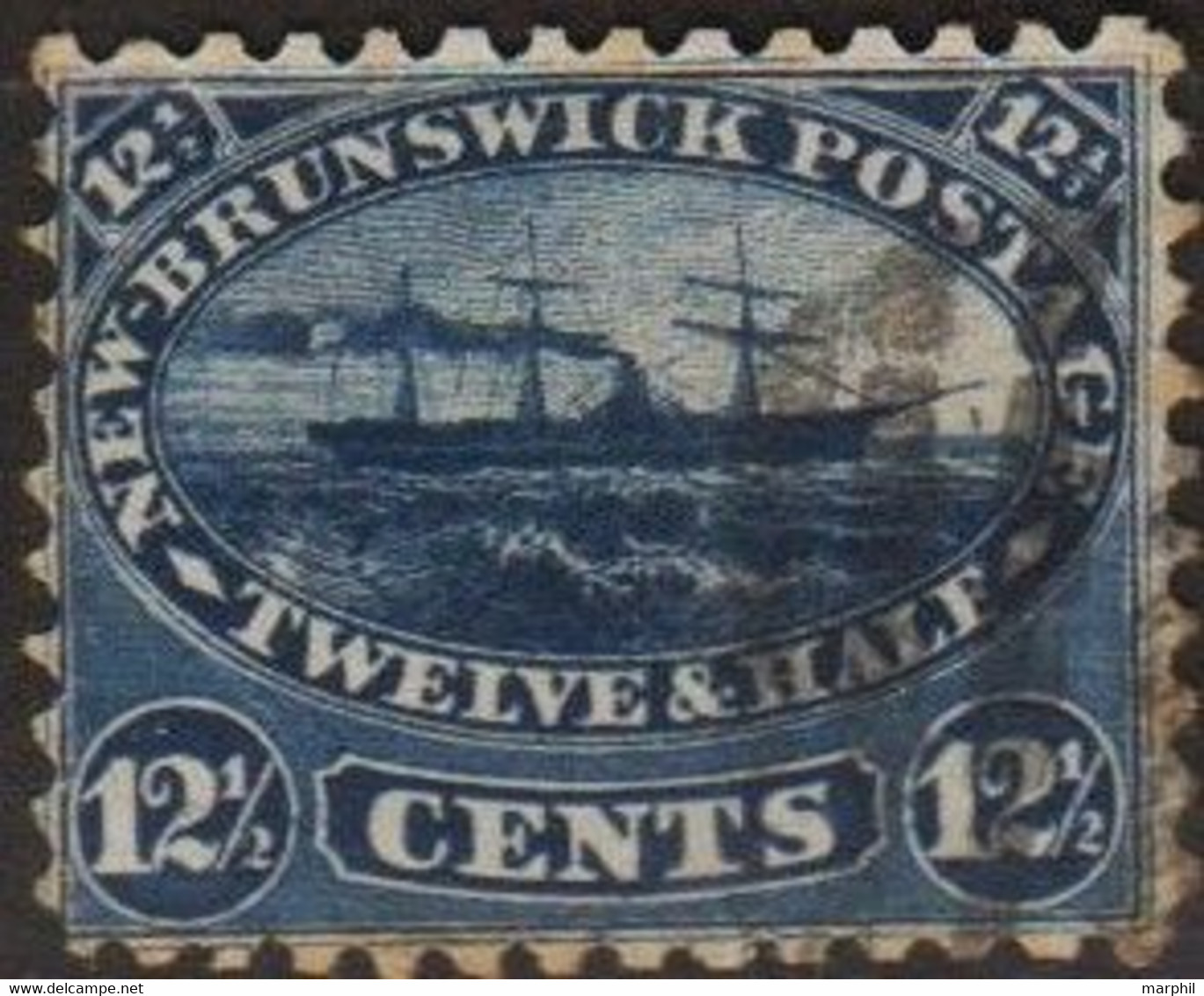 New Brunswick 1860 MiN°8 (o)  Vedere Scansione - Used Stamps