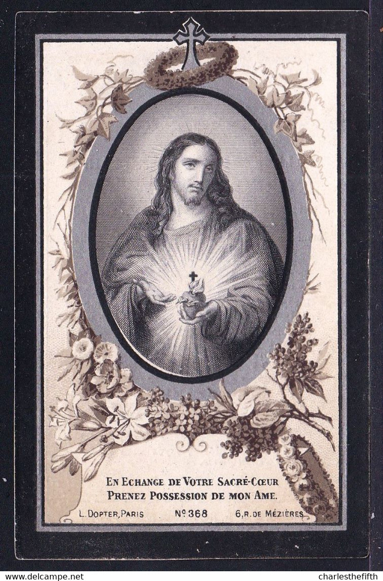 DOODSPRENTJE * ADEL / NOBLESSE * Albert Joseph Ghislain COMTE De RINDSMAUL - GENT 1810-1879 - Images Religieuses