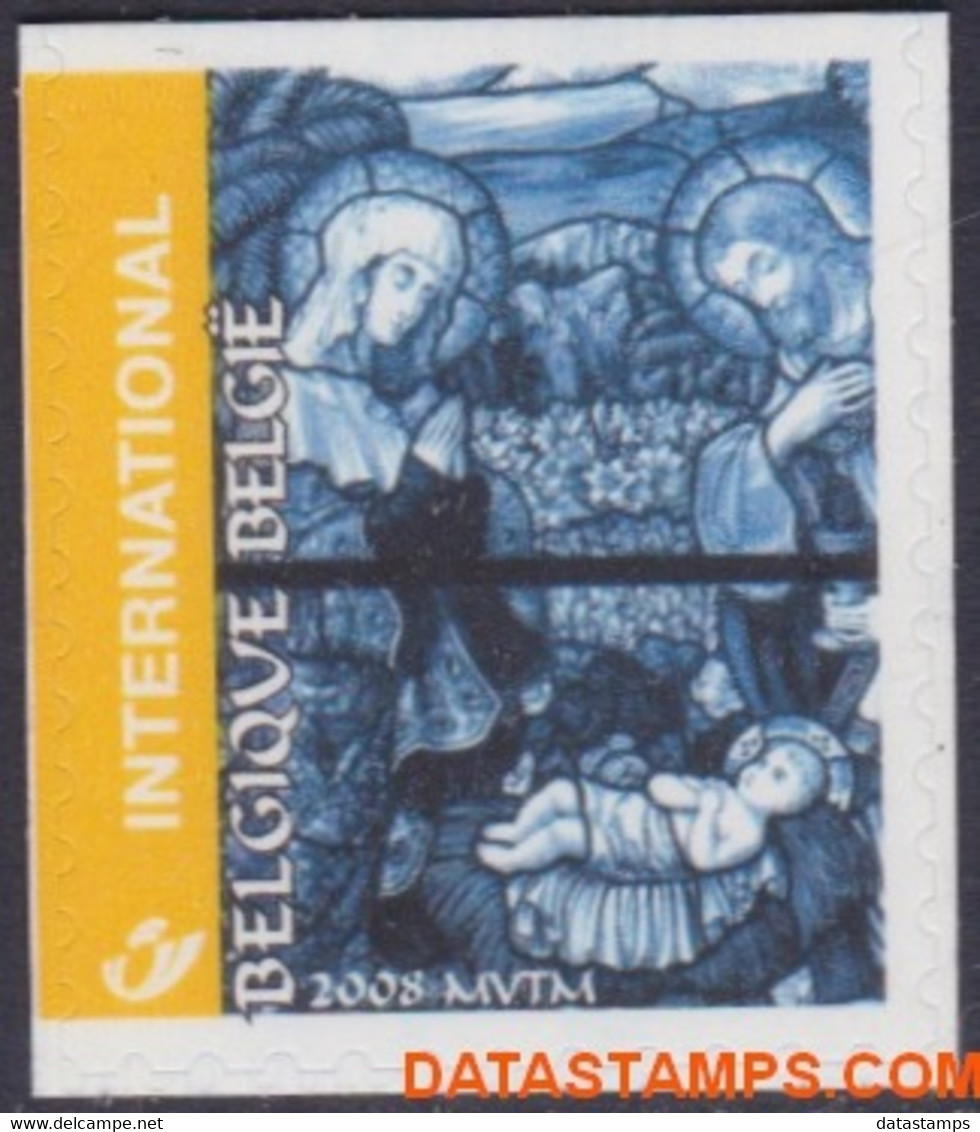 België 2008 - Mi:3912 Do, Yv:3847, OBP:3866, Stamp - XX - Christmas And New Year - Ongebruikt