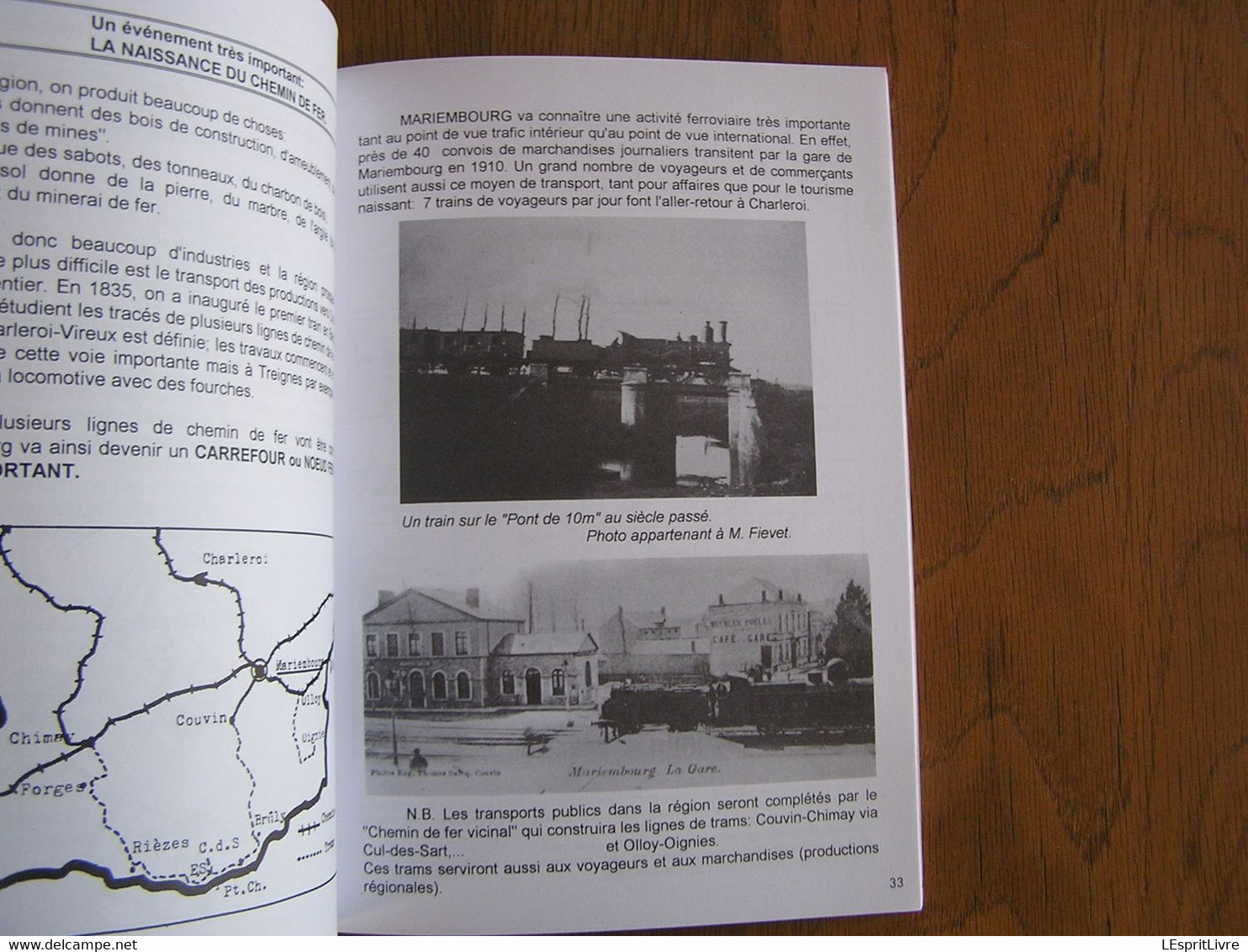 VILLE DE MARIEMBOURG Aperçu Historique et Documentaire Régionalisme Histoire Guerre 14 18  40 45 Chemins de Fer Train