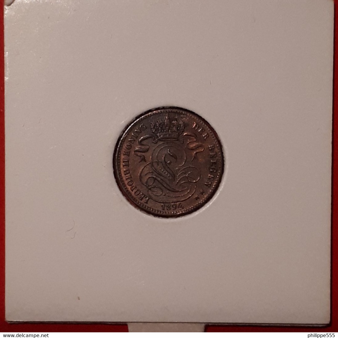 1 Centiem 1894 Vlaams - 1 Centime