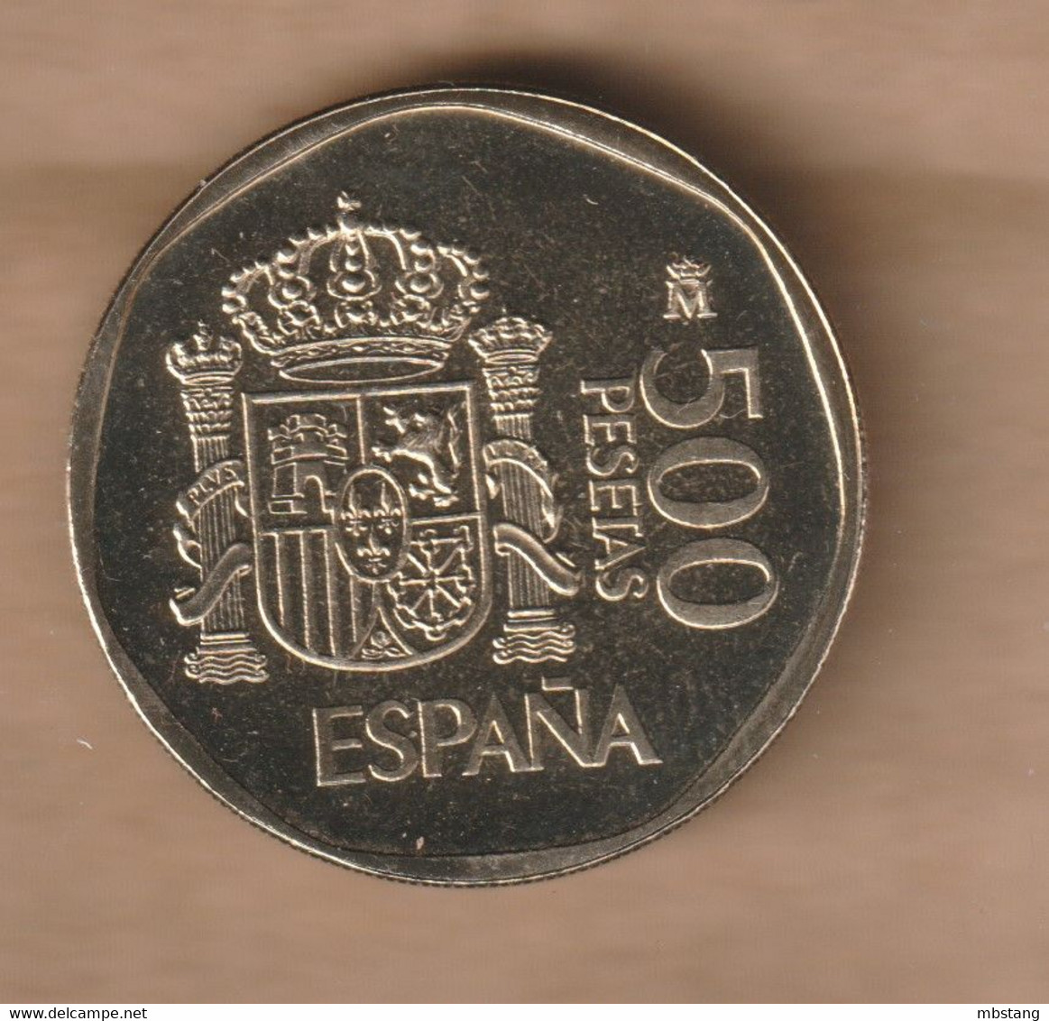 ESPAÑA   500 Pesetas 1987  Aluminium-bronze • 12 G • ⌀ 28 Mm KM# 831 - 500 Peseta