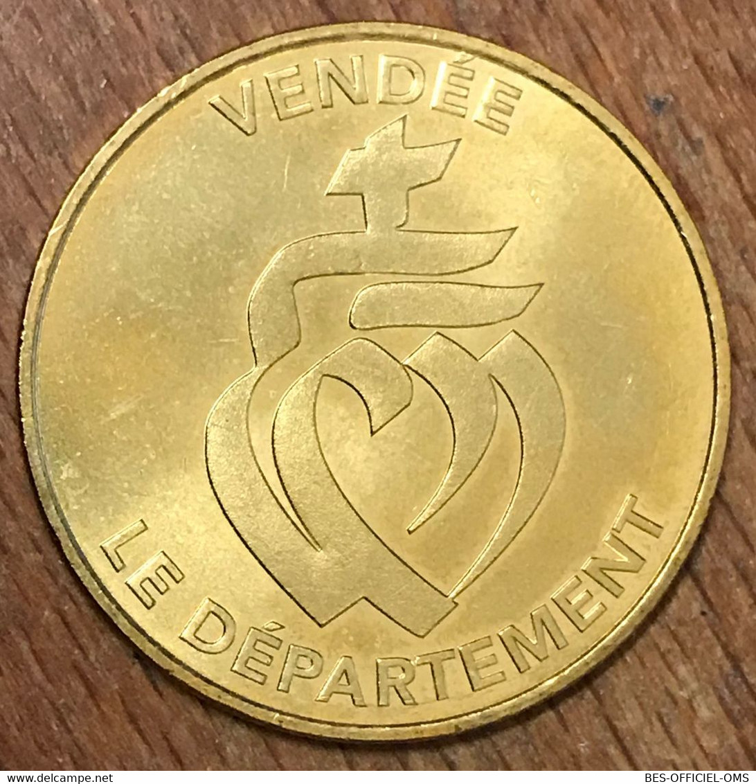 85 LES-LUCS-SUR-BOULOGNE HISTORIAL DE LA VENDÉE MDP 2017 MÉDAILLE MONNAIE DE PARIS JETON TOURISTIQUE MEDALS COINS TOKENS - 2017