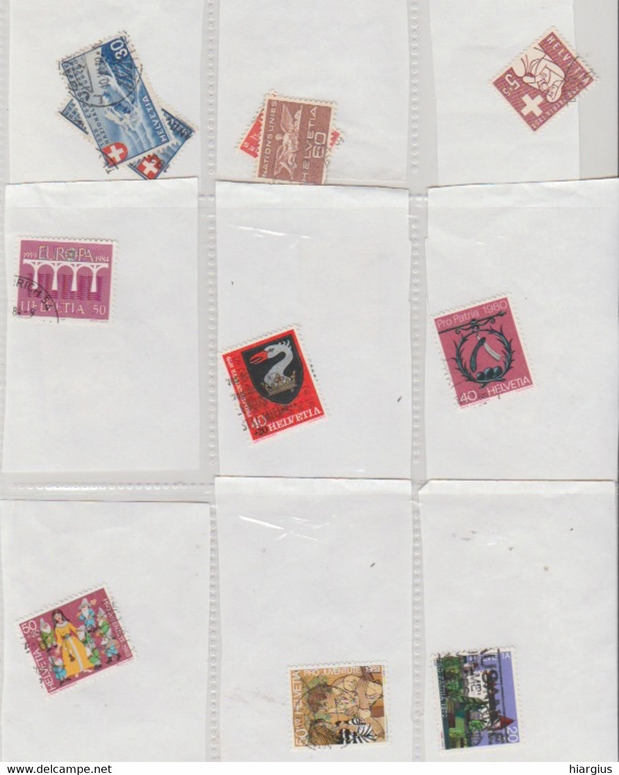 SWITZERLAND -Lot Of 1323 Used Stamps. - Lots & Kiloware (min. 1000 Stück)