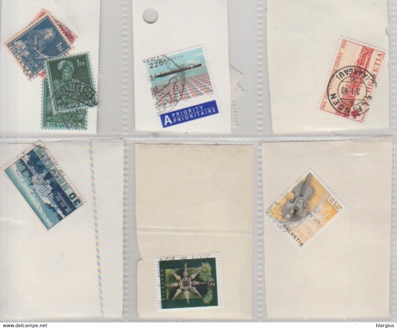 SWITZERLAND -Lot of 1323 used stamps.