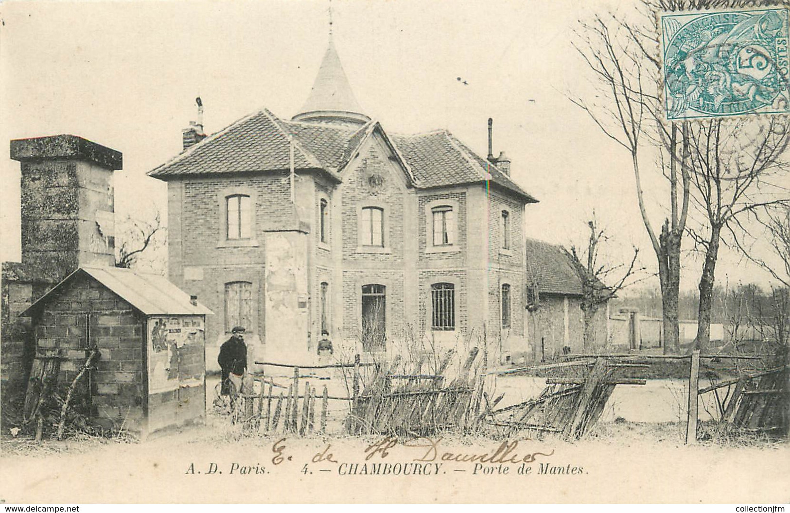 / CPA FRANCE 78 "Chambourcy, Porte De Mantes" - Chambourcy