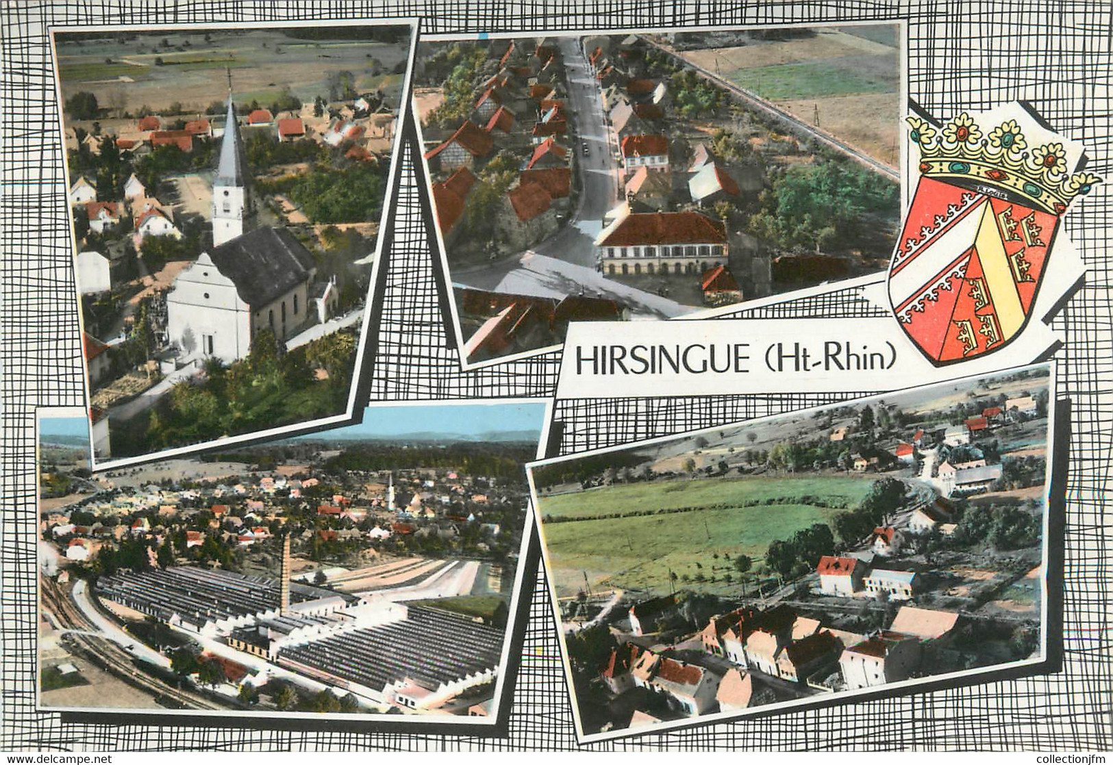 / CPSM FRANCE 68 "Hirsingue" - Hirsingue