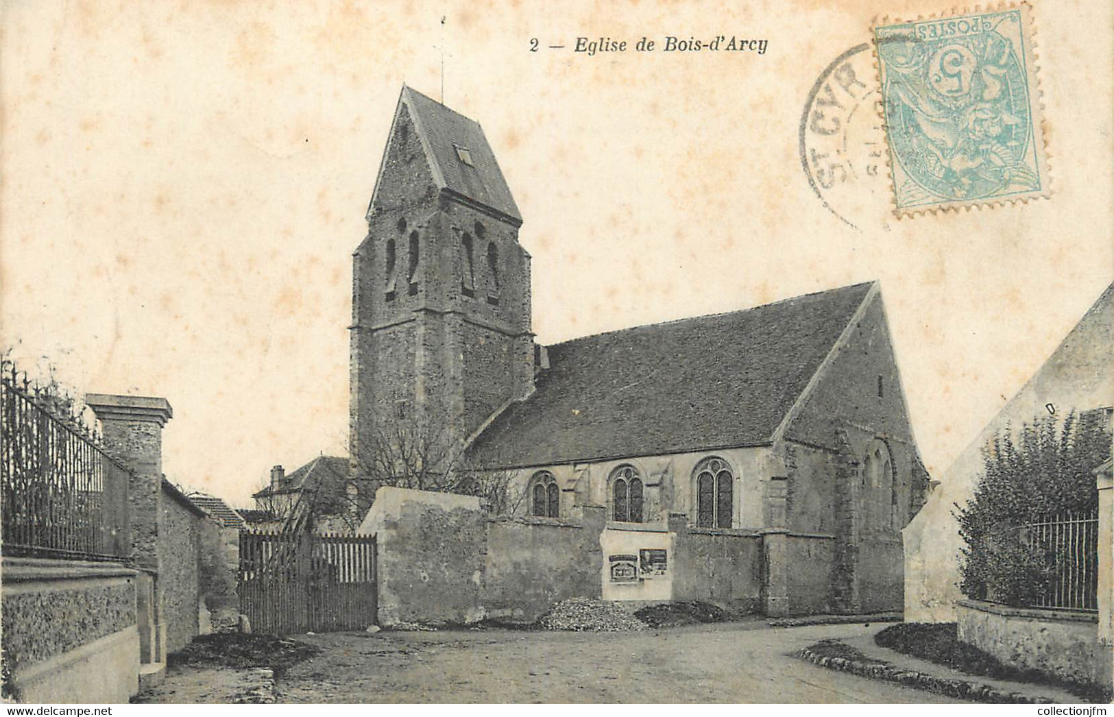 / CPA FRANCE 78 "Eglise De Bois D'Arcy" - Bois D'Arcy