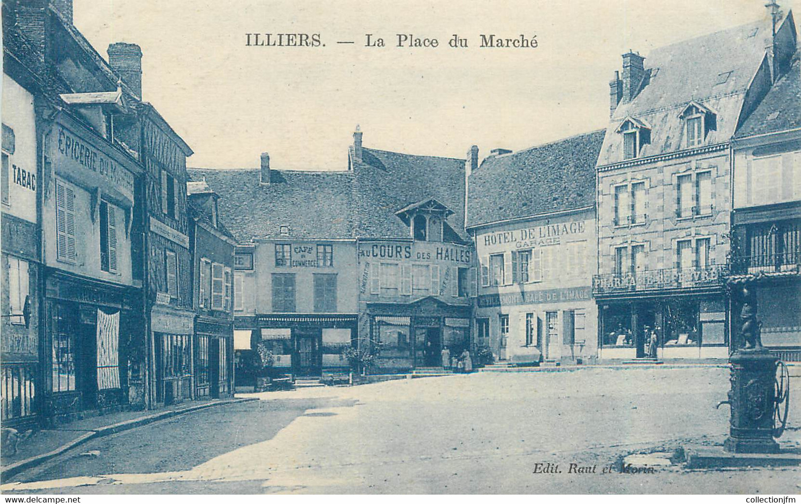 CPA FRANCE 28 "Illiers, La Place Du Marché" - Vide