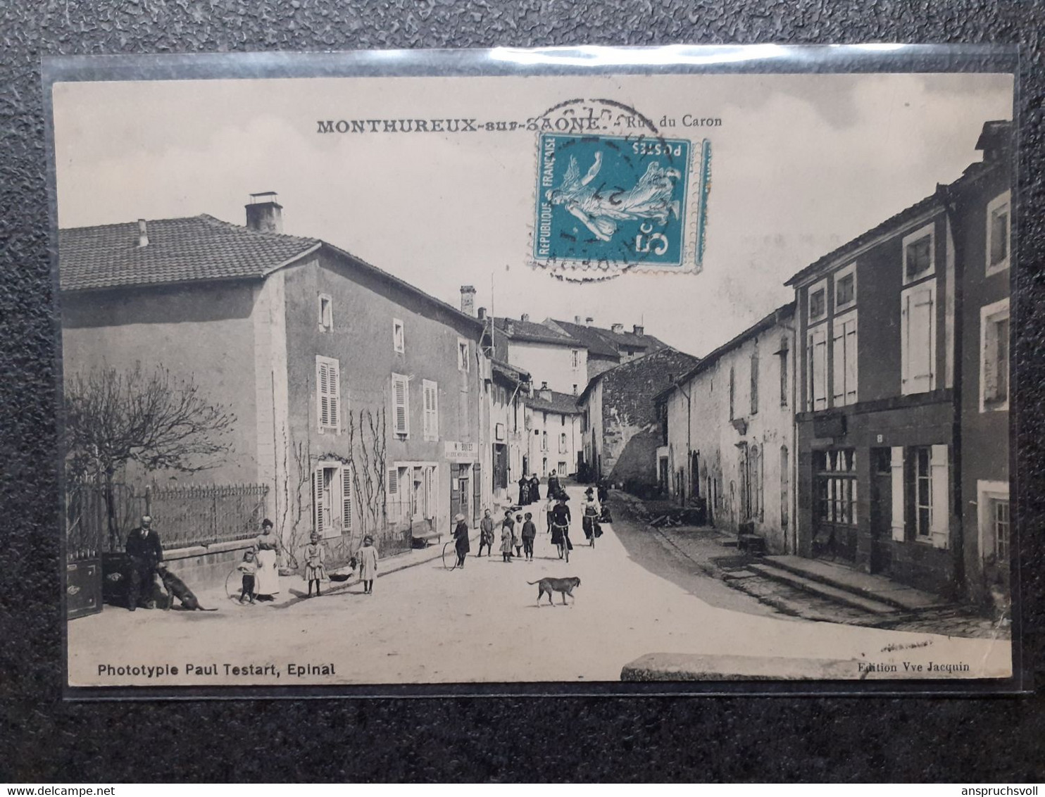 CPA - 88 - MONTHUREUX SUR SAONE - Rue Du Caron - Monthureux Sur Saone