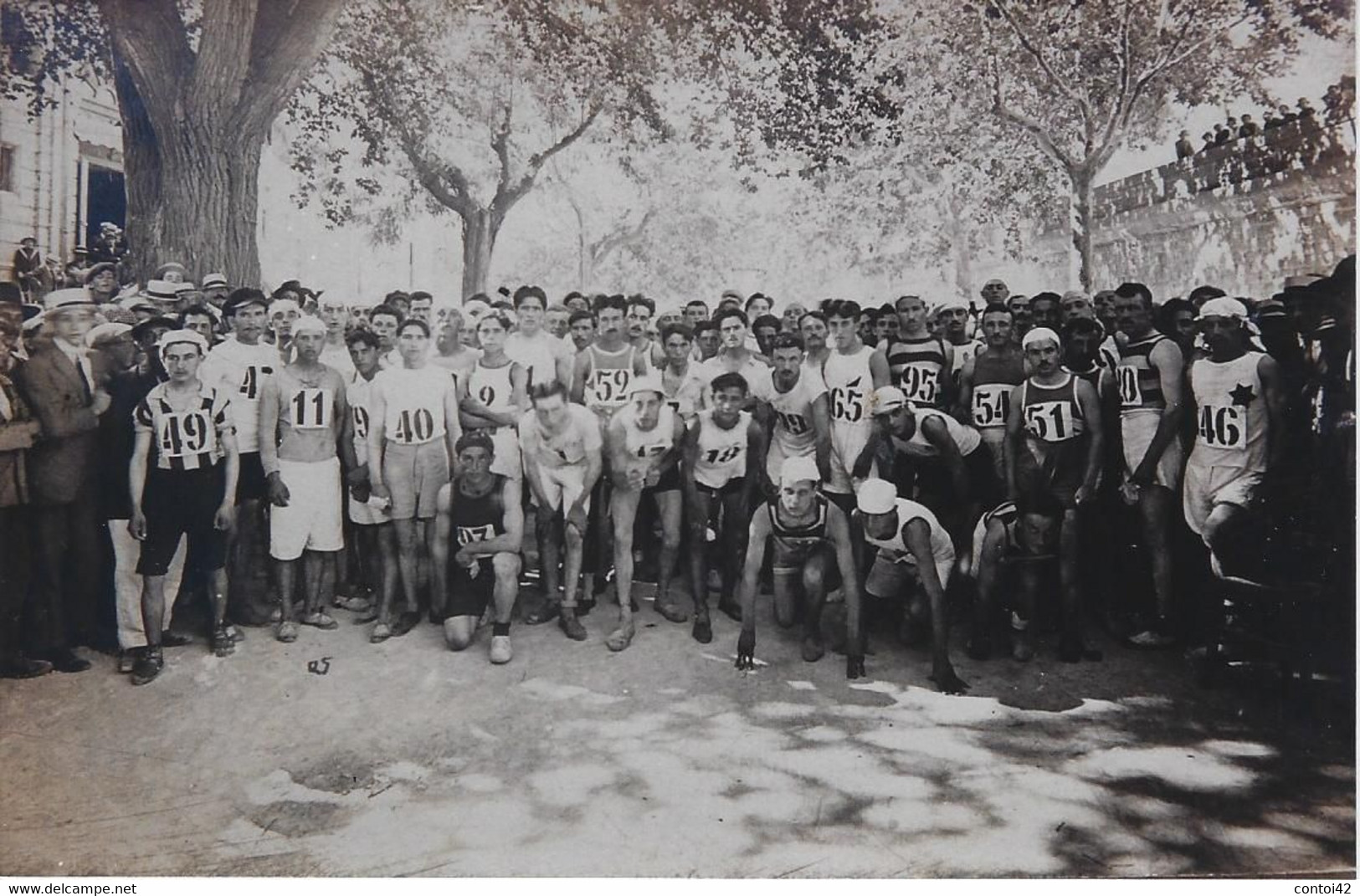 30 BEAUCAIRE REPRODUCTION PHOTOGRAPHIE CYCLISME TOUR DE BEAUCAIRE AOUT 1920 SPORTS CYCLISME GARD - Radsport