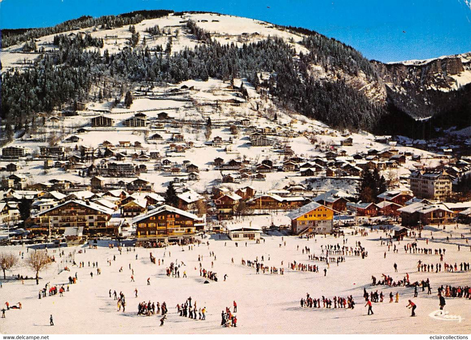 Morzine      74          Leçons De Ski Au Pied Des Pistes     10x15  - 1985       (voir Scan) - Morzine