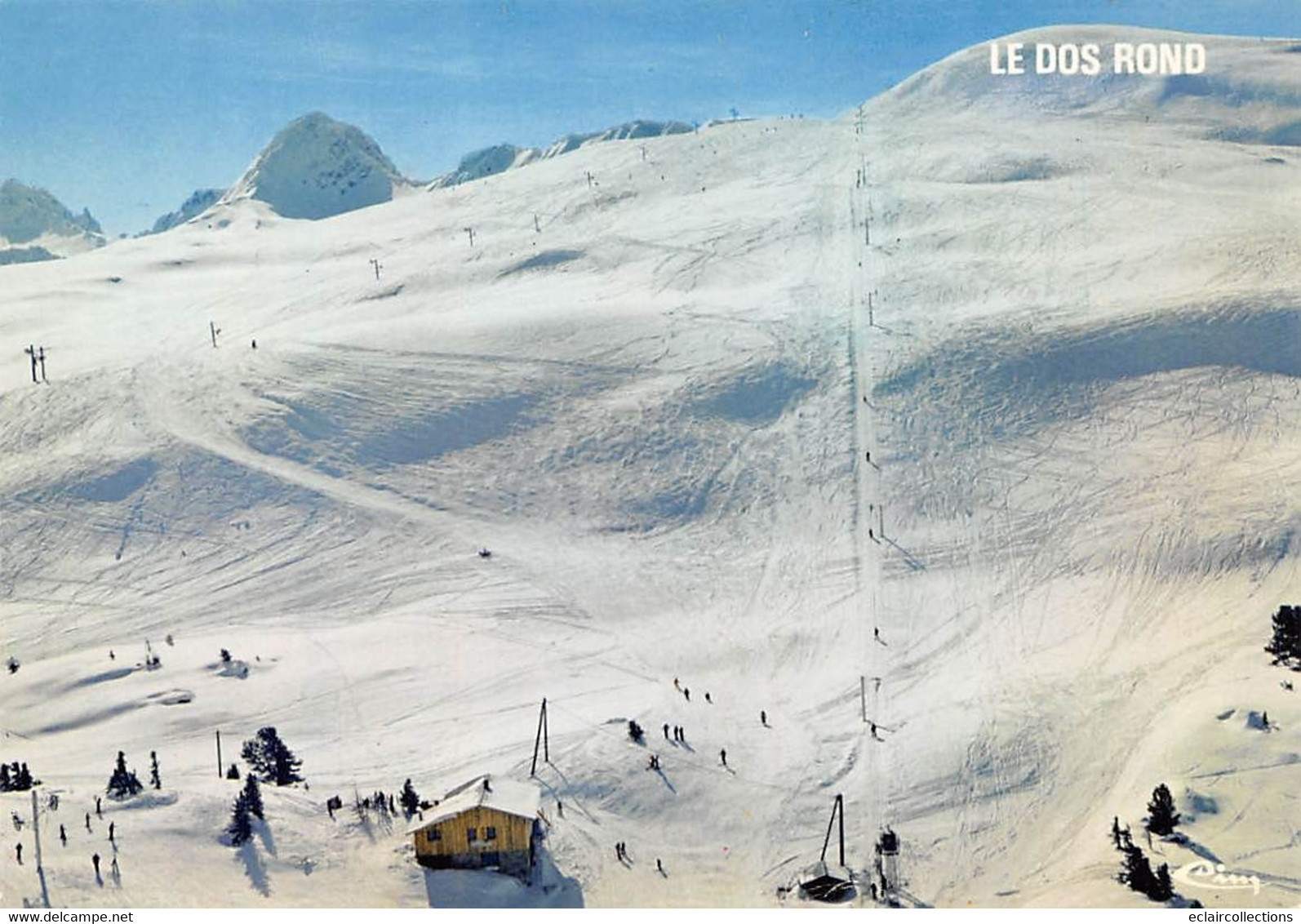 La Plagne-Montchavin     73         Vue Sur Les Pistes Et Téléskis     10x15   - 1980 -       (voir Scan) - Sonstige & Ohne Zuordnung