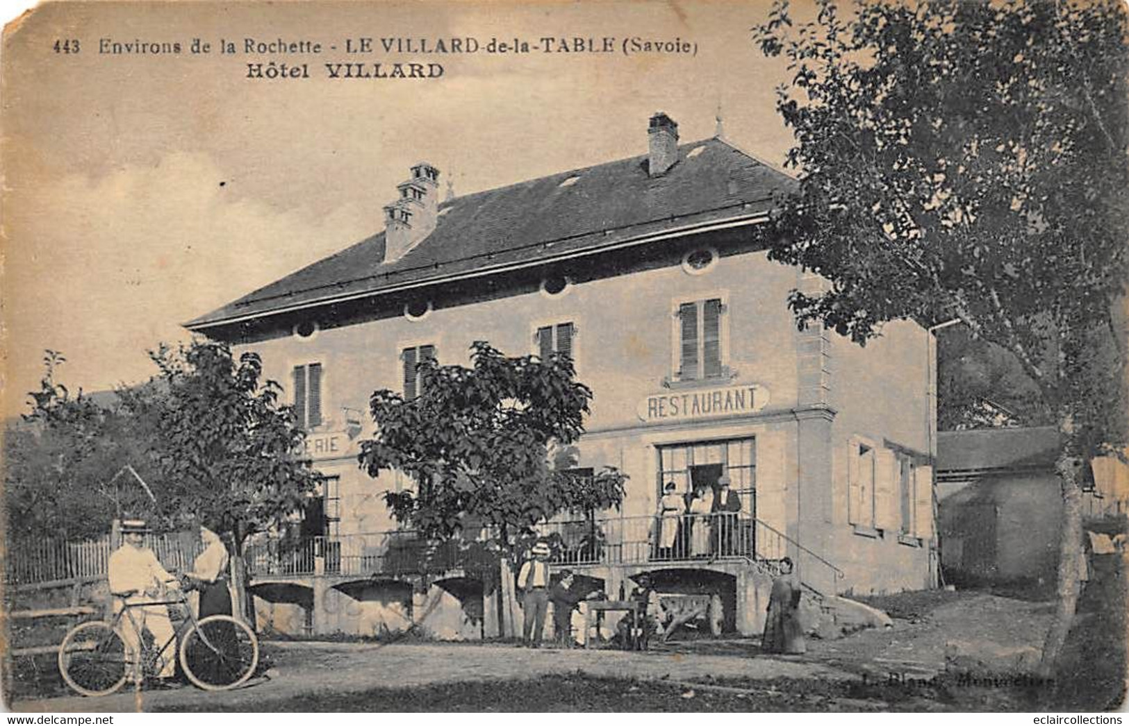 Le Villard De La Table          73       Hôtel Villard       (voir Scan) - Otros & Sin Clasificación