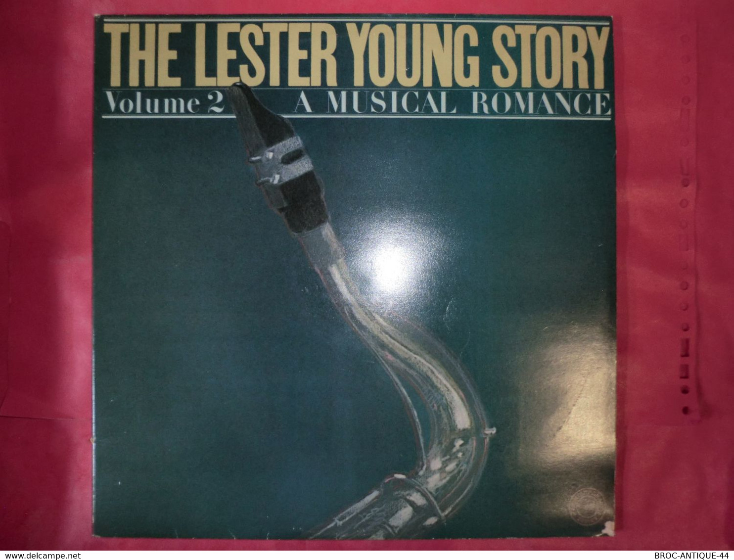 LP33 N°8242 - LESTER YOUNG - 2 LP'S - MONO 88263 - Jazz