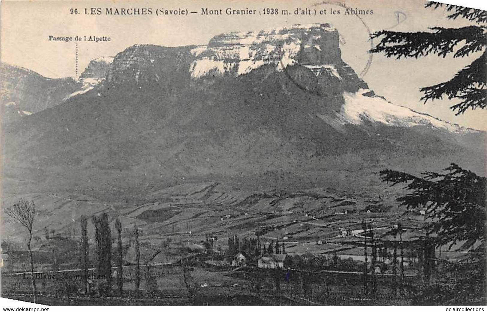 Les Marches        73      Le Mont Granier               (voir Scan) - Sonstige & Ohne Zuordnung