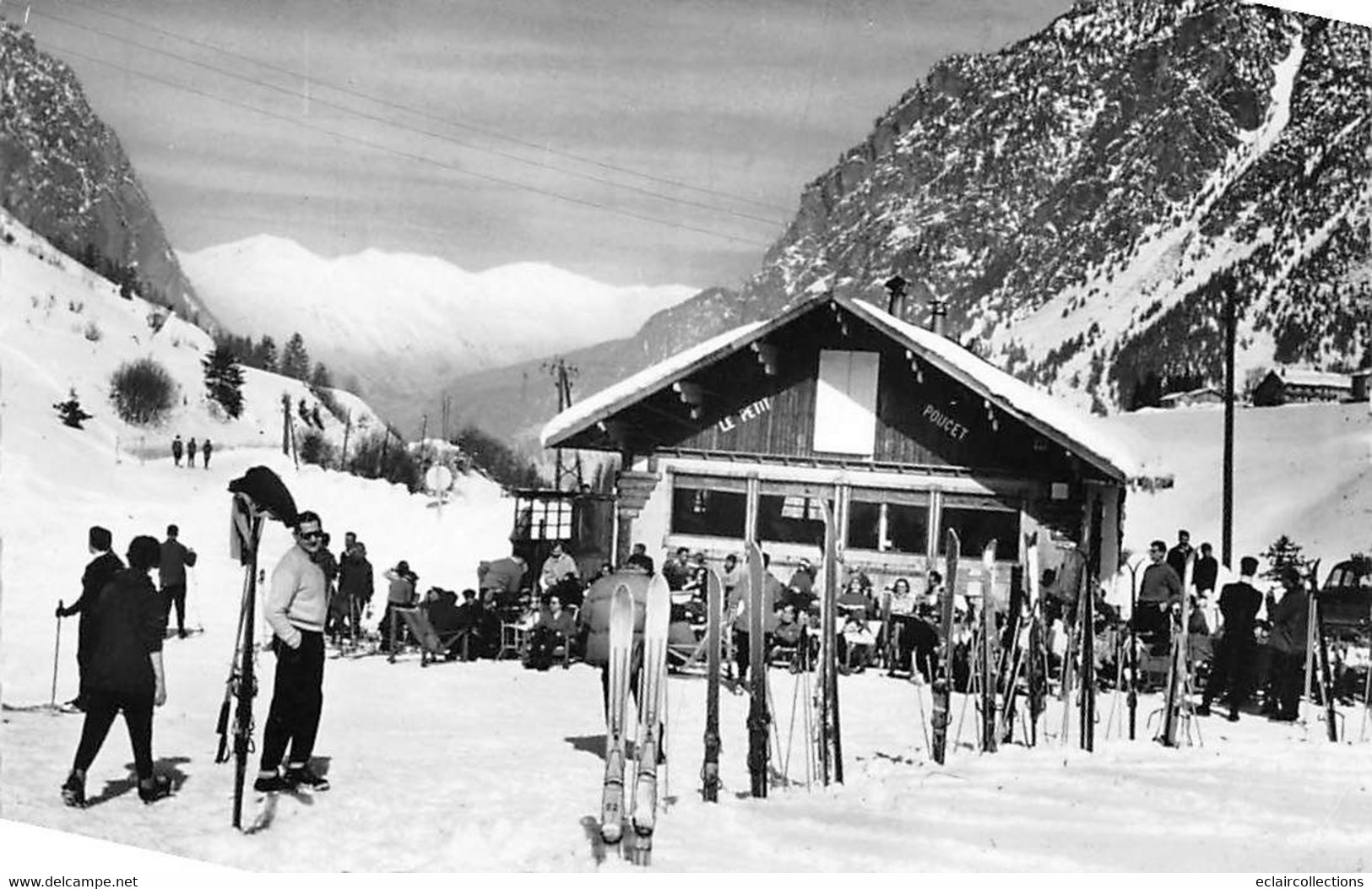 Pralognan La Vanoise          73      Apéritif Au Soleil Bar Du Petit Poucet      (voir Scan) - Pralognan-la-Vanoise