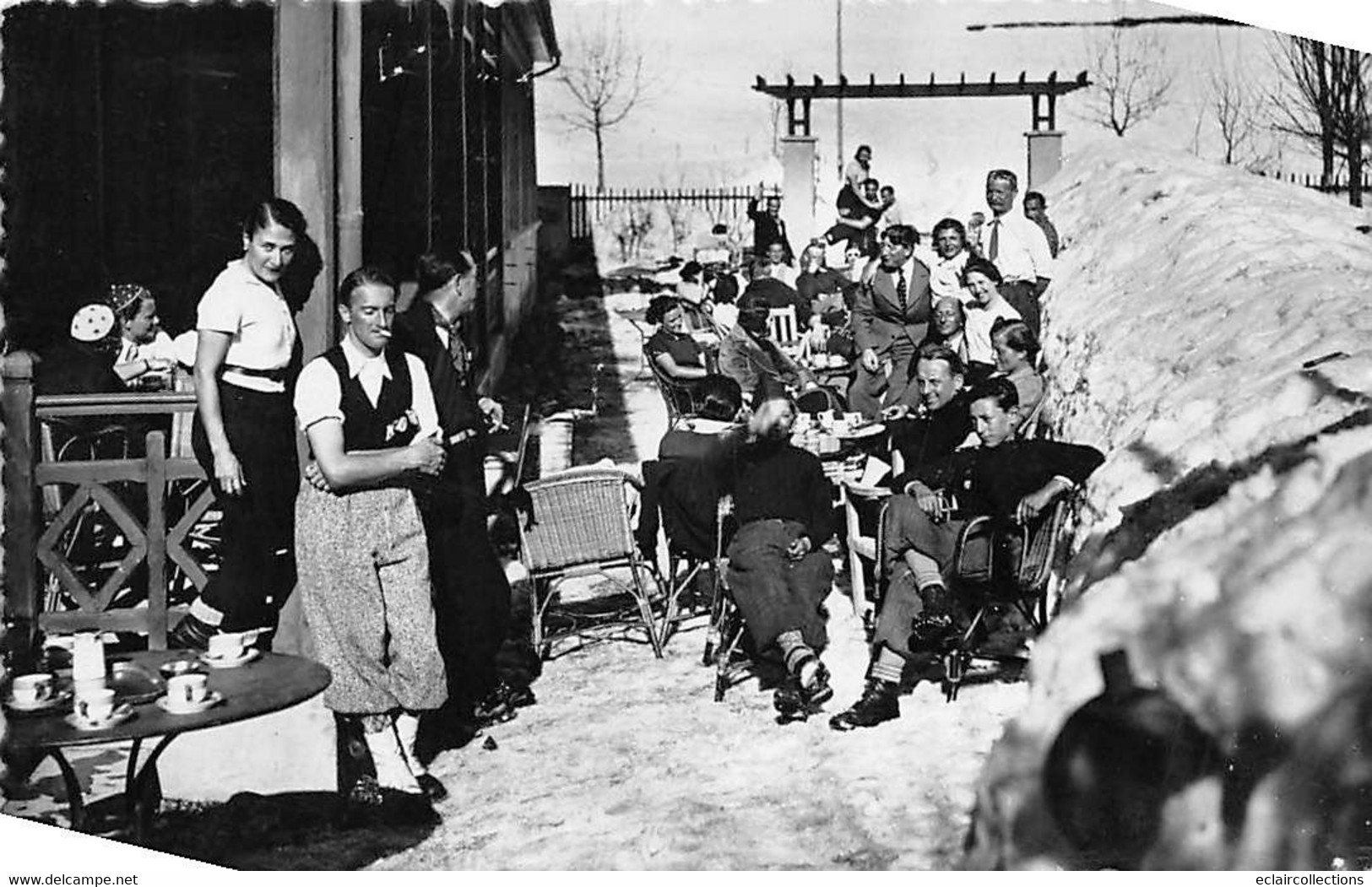 Pralognan La Vanoise          73      L'Heure Du Café A L'Hôtel        (voir Scan) - Pralognan-la-Vanoise